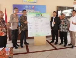 Bersama Wawalkot Banjar dan Ketua BBNK Ciamis, Kapolres Banjar Hadiri Pencanangan Desa Bersinar