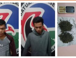 Dua Napi Rutan Kelas lll Pagar Alam Disergap Petugas Kedapatan Miliki Narkotika Jenis Ganja