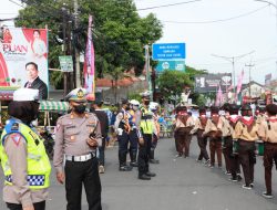 Polres Majalengka Berikan Pengamanan Reuni Akbar SMPN 1 Majalengka