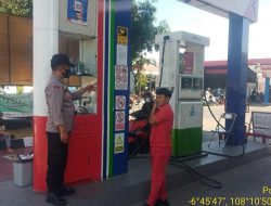 Antisipasi Gangguan Kamtibmas,Polsek Dawuan Pantau Kelancaran Pengisian BBM Di SPBU