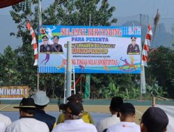 Kapolsek Plered Polres Purwakarta Gelar Open Turnamen Volly Ball