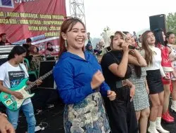 Hiburan Jelek Hitam Music Dan Palapa Rock Jatim Ramaikan Masyarakat Desa Kebutujurang