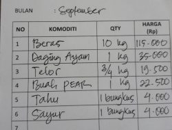 Diduga Menjual Comudity Beras Tinggi Dengan Harga Rp.115.000, E-waroeng di Desa Mandapa Akuinya