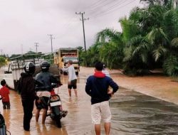 BPBD Tanbu Himbau Masyarakat Waspada Bencana Alam Banjir dan puting beliung