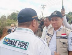 Jalan Nasional Km.171 Satui Longsor Bupati Zairullah Minta Tanggung Jawab Pusat Soal Aturan Tambang