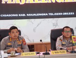 Polres Majalengka Ikuti Anev Kamtibmas Bersama Kapolda Jabar secara Virtual melalui Zoom Clouds Meeting