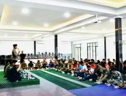 Polres Bangka Menggelar Doa Bersama Mengenang Tragedi Supporter Stadion Kanjuruhan Malang