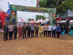 Peringati HUT TNI Ke 77, Wakapolres Majalengka Hadiri Pembukaan Pasar Rakyat dan Bakti Sosial di Panyingkiran