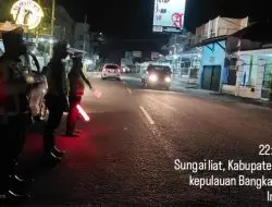 Satlantas Polres Bangka Lakukan Kegiatan Patroli