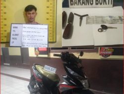 Pelaku Curanmor Oleh Anggota Polsek Pagaralam Utara