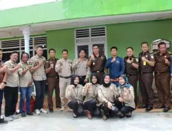 Kajari Kota Pagar Alam Kunjungi Kantor Sekretaris DPC Lin Pagar Alam