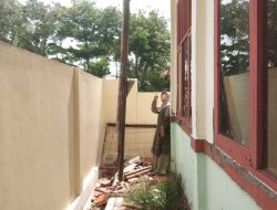 Atap Gedung  SDN Muara Bakti 04 Kab Bekasi  Hampir Roboh