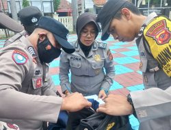 Sat Binmas Polres Majalengka Cek Inventaris Bhabinkamtibmas