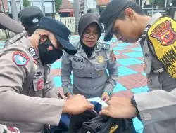 Sat Binmas Polres Majalengka Cek Inventaris Bhabinkamtibmas