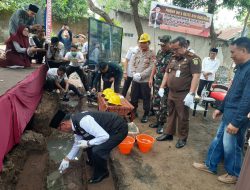 Kasat Binmas Polres Majalengka Hadiri Peletakan Batu Pertama di Ponpes Al – Qur’aniyyah