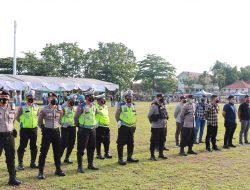 Wujudkan Stabilitas Kamtibmas, Polres Majalengka Gelar Pengamanan Gebyar Maulid Nabi Muhammad SAW Serta Peringati Hari Santri 2022