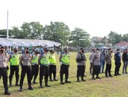 Wujudkan Stabilitas Kamtibmas, Polres Majalengka Gelar Pengamanan Gebyar Maulid Nabi Muhammad SAW Serta Peringati Hari Santri 2022