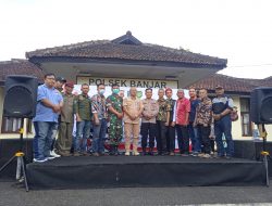 Jalin Soliditas TNI-Polri dan Pihak Eksternal, Polsek Banjar Gelar Silaturahmi Kamtibmas, Ini Kegiatannya