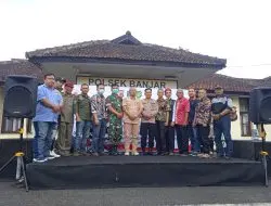 Jalin Soliditas TNI-Polri dan Pihak Eksternal, Polsek Banjar Gelar Silaturahmi Kamtibmas, Ini Kegiatannya