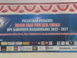 Pelantikan DPC IPJT Banjarnegara di Hadiri Wakil Ketua DPRD Propinsi Jawa Tengah