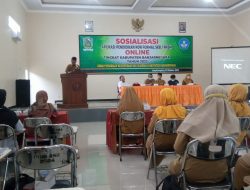 Dinas Pendidikan Banjarnegara Lakukan Sosialisasi Aplikasi Pendidikan Non Formal 