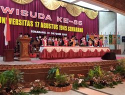 Wisuda Ke 86 Universitas 17 Agustus 1945 Berlangsung Kondusif