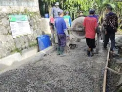 Pemdes Pandansari Adakan Launcing Samisade Di Kampung Peundeuy,Rencanakan Betonisasi Jalan Desa