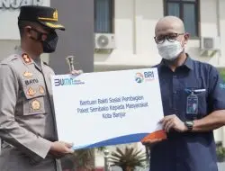 Terinspirasi oleh Polres Banjar, BRI Cabang Banjar Sumbangkan Rp. 276 Juta untuk Membantu Masyarakat