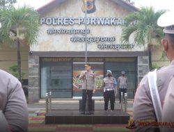 Kapolres Purwakarta Minta Agar Para Bhabinkamtibmas Tetap Siaga Pantau Daerah Rawan Bencana Alam