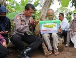 Bapak Atim yang Sudah Berusia Senja, Mengurus 500 Makam Secara Sukarela, Begini Kondisinya