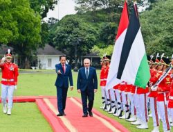 Presiden Jokowi Sambut Kunjungan Resmi Perdana Menteri Palestina di Istana Bogor
