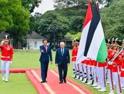 Presiden Jokowi Sambut Kunjungan Resmi Perdana Menteri Palestina di Istana Bogor