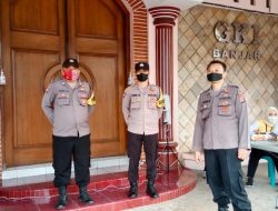 Polsek Pataruman Polres Melaksanakan Kegiatan Pengamanan Di Gereja GKI