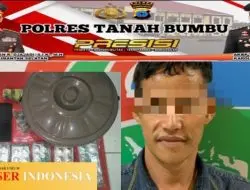 Satres Narkoba Polres Tanbu Amankan seorang Nelayan Pengedar Obat terlarang