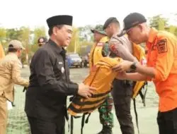 Bupati Tanbu Zairullah Azhar Pimpin Apel Siaga Bencana di Gunung tinggi Batulicin