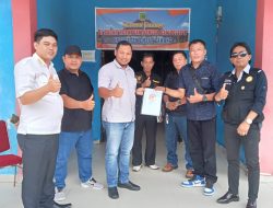 Ketua Lembaga Investigasi Negara Empat Lawang Didampingi Korda Kunjungi Kantor Kesbangpol