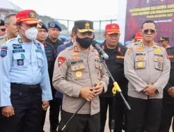 Chek Situasi Wilayah Kapolda Jateng Kunjungi Lapas Super Maskimum Security di Nusakambangan.