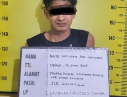 Dua Curanmor Di Gelandang Di Polsek Pagar Alam Utara