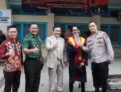 Kabag SDM Polres Majalengka Hadiri Wisuda Sarjana dan Magister UNMA Majalengka Ke XXIII Tahun 2022