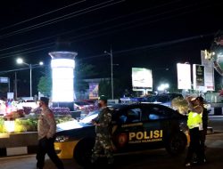 Patroli KRYD, Polres Majalengka Bersama Kodim 0617 Sasar Tempat Keramaian