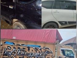 Hendak Sergap Pelaku Perampokan, Mobil Satreskrim Polres Empat Lawang Dirusak Massa