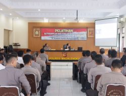 Kabag SDM Polres Majalengka Buka Pelatihan Keterampilan Dan Etika Pelayanan Publik Bagi Anggota Polri