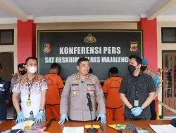 Kurang Dari 2×24 Jam, Sat Reskrim Polres Majalengka Tangkap Teduga Pelaku Curas