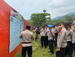 Ratusan Polisi Amankan Konser Musik Di Kiarapayung Sumedang