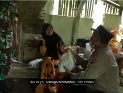 Curhat Kepada Personel Polres Banjar, Begini Kondisi Ibu Eci