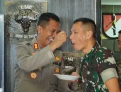 Merayakan Ulang Tahun Ke-46, Kapolres Banjar Mendapat Banyak Kejutan