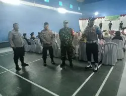 Kapolsek Cingambul Bersama Forkopimcam Monitoring Pelaksanaan Kegiatan MTQ-52