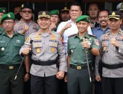 Apel Sinergitas TNI-Polri di Banjarnegara.