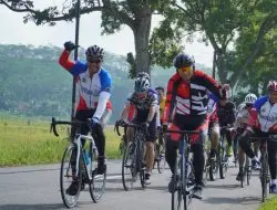 Gowes Sinergi TNI Polri di Kota Banjar