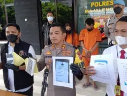 Polisi di Majalengka Ungkap Kasus Tipu Gelap Yang Mengatas Namakan Wakil Bupati Majalengka